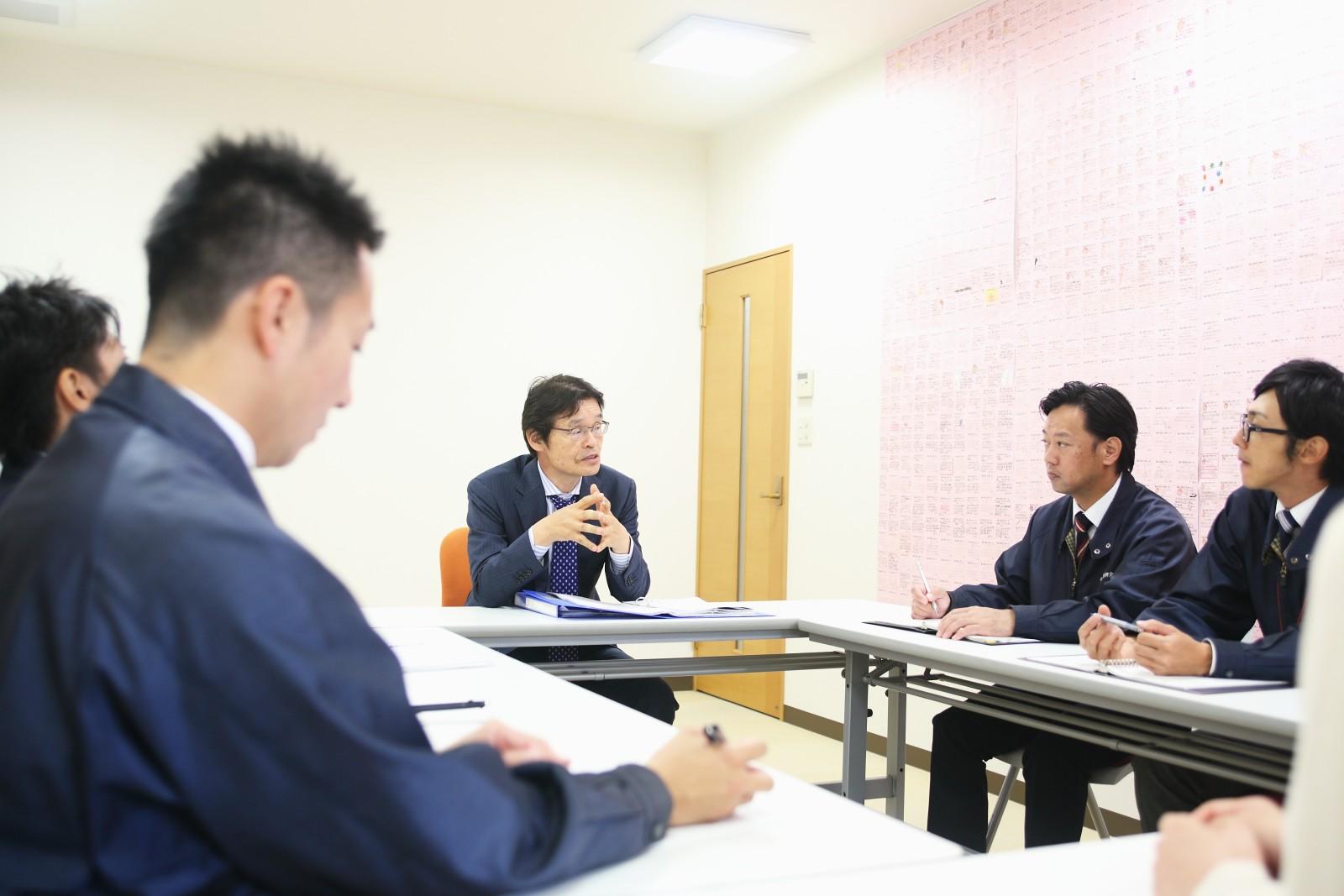 ありがとうカードがある会議室